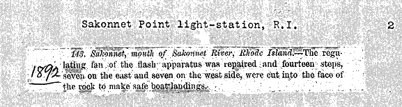Sakonnet Point Light - Lighthouse Board Clipping Files - page 2