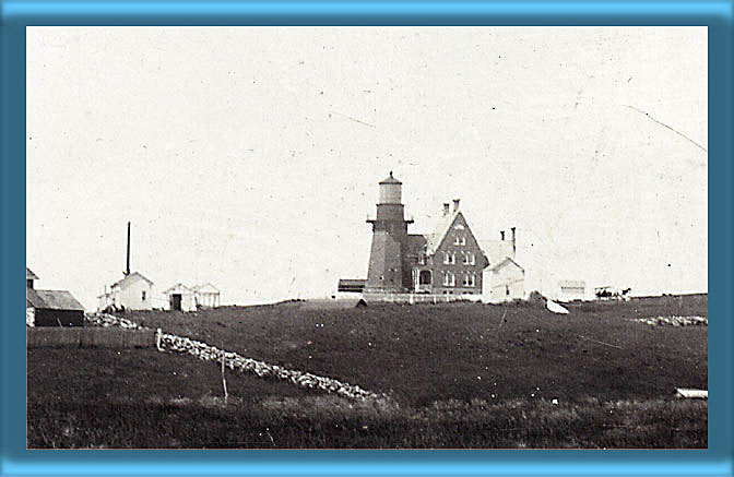 Block Island Southeast Lighthouse and Fog Signal 1898