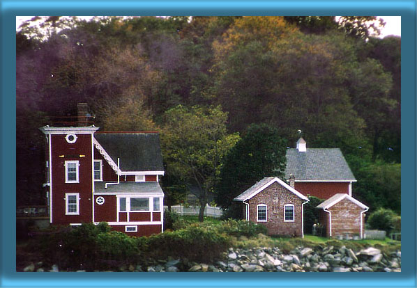 Conanicut Lighthouse and Storage Buildings