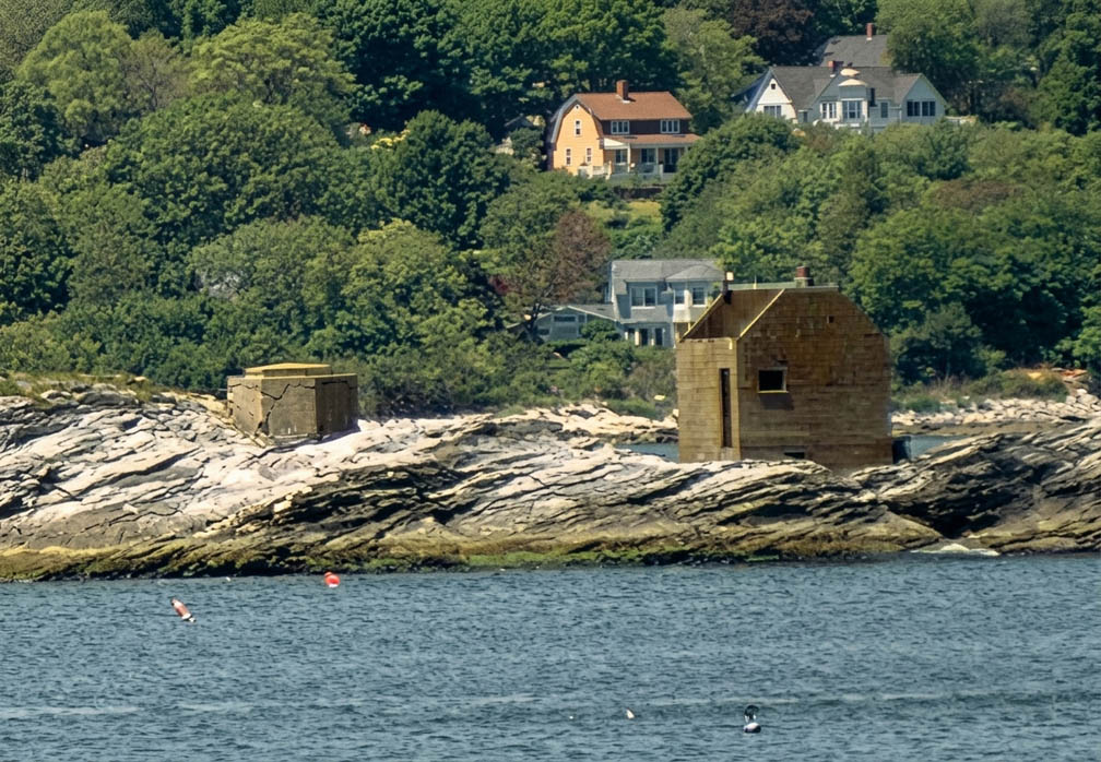 Dutch Island Lighthouse's Cistern and Storage Building