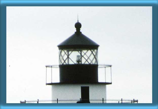 Hog Island Shoal Lighthouse's Lantern and 250mm Lens