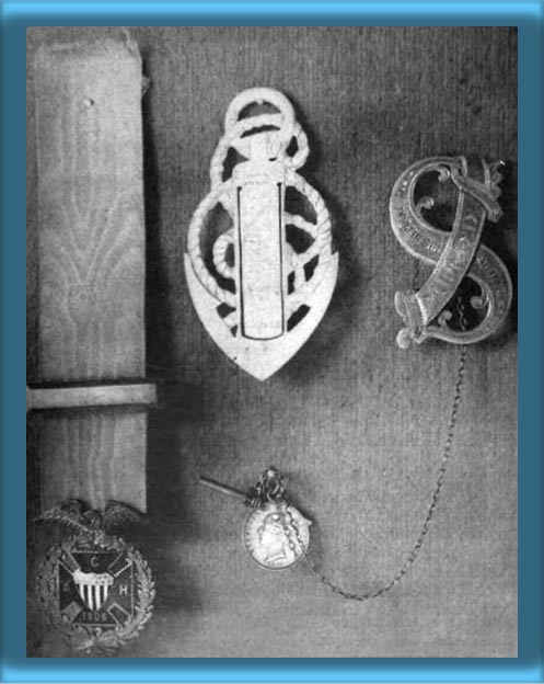 Photo of Decorations Given to Ida Lewis