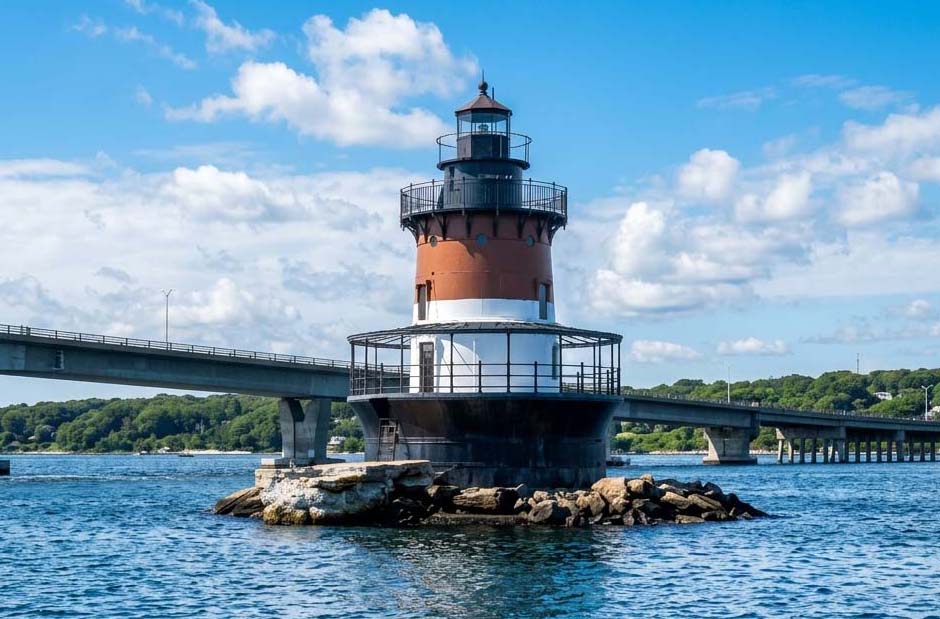 Plum Beach Lighthouse's Base - 1998