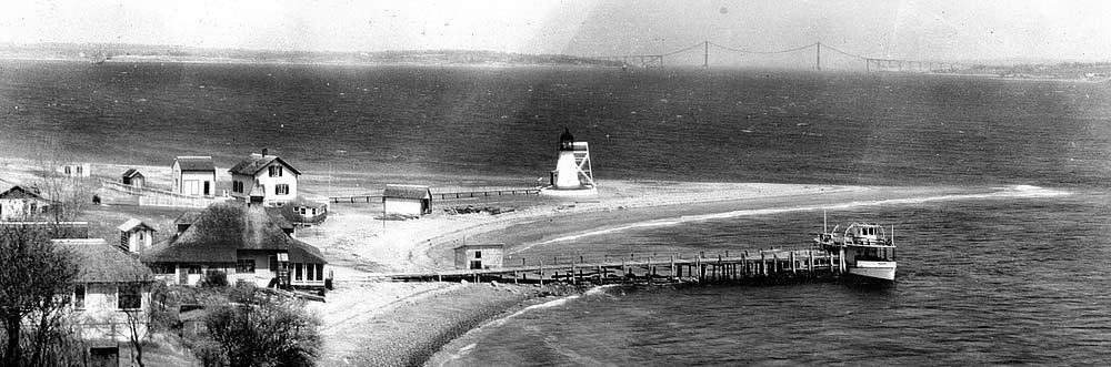 Prudence Island Lighthouse and Keeper's Dwelling 1928