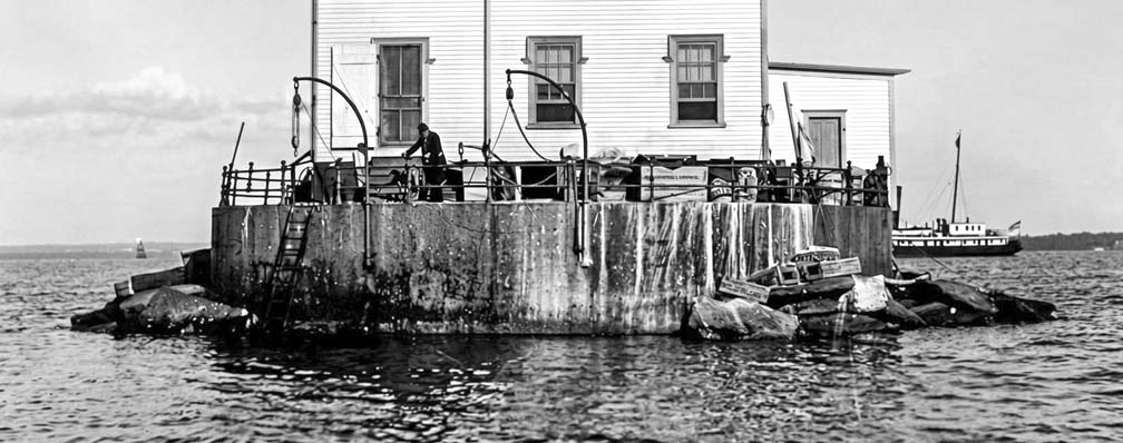 Wickford Harbor Lighthouse's First Floor
