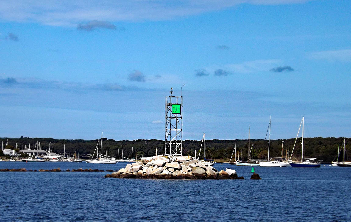 Wickford Harbor Lighthouse's Base