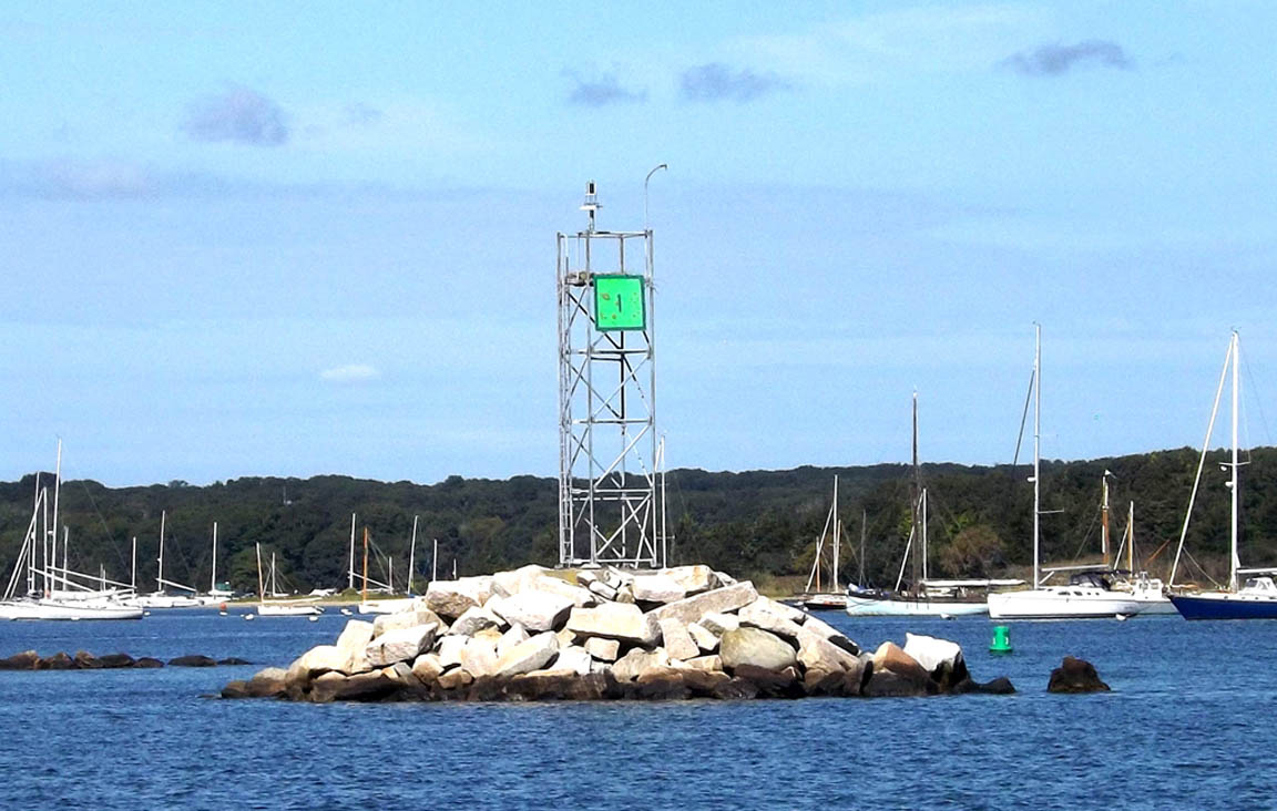 Wickford Harbor Lighthouse's Base
