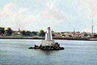 Sassafras Point Lighthouse - Rhode Island