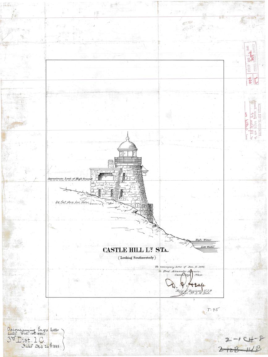  Proposed Design of Castle Hill Lighthouse - December 1885