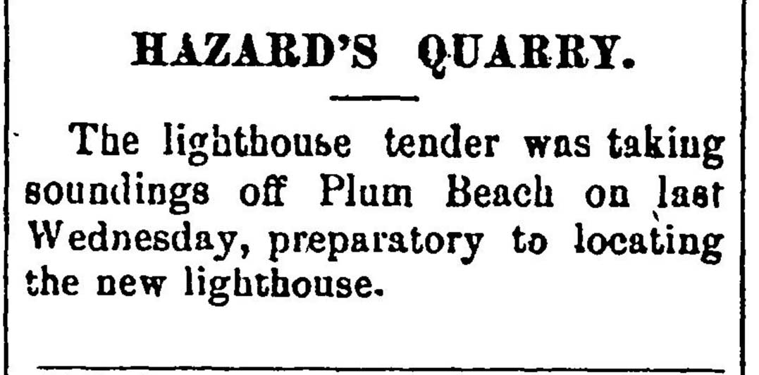 HAZARD'S QUARRY.