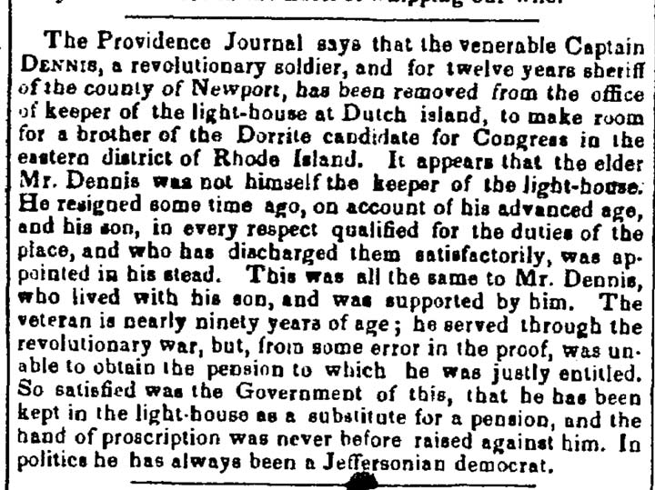 The Providnece Journal says that ...