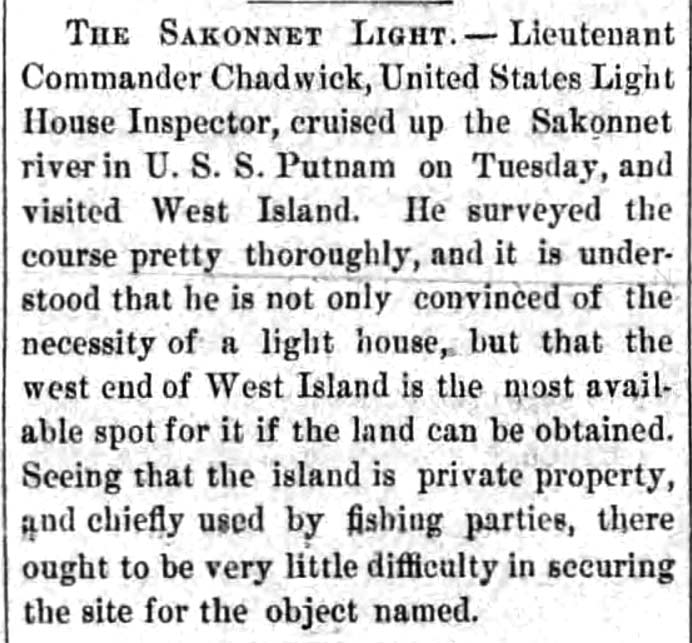 The Sakonnet Light
