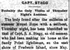 Prudence Island Lighthouse Newspaper Articles