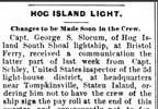 Hog Island Shoal Lightship LV-12 Newspaper Articles