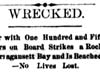 Whale Rock's Lighthouse Newspaper Articles