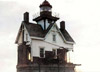 Bullock's
      Point Lighthouse After 1938 Hurricane