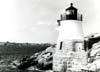 Castle Hill Lighthouse's Lantern and Fifth Order Fresnel Lens