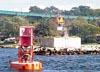 Musselbed Shoals Lighthouse's Base and Skeleton Tower