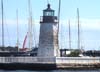 Goat Island Light House, Newport, Rhode Island