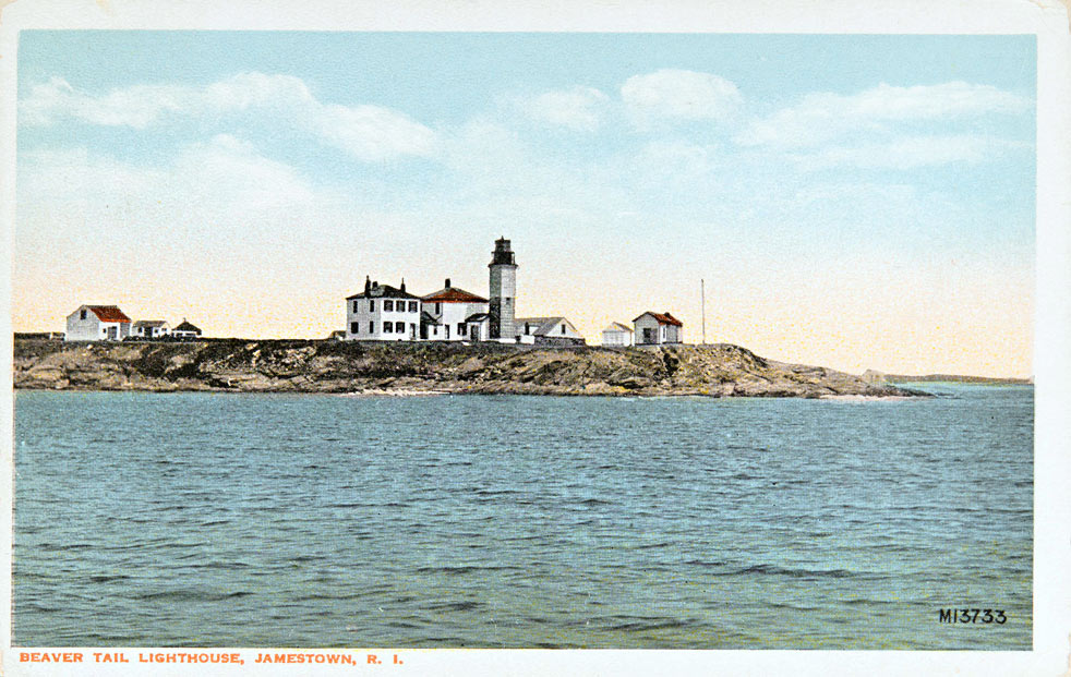 Beavertail Lighthouse Postcard