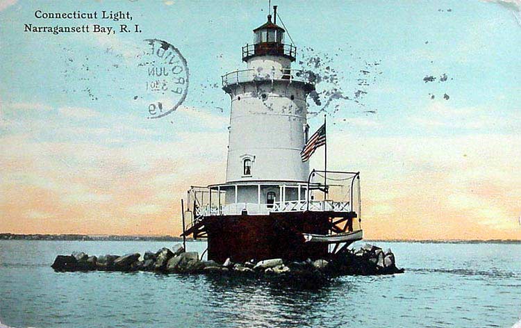 Conimicut Point Lighthouse Postcard