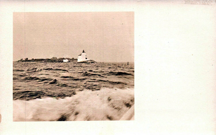 Dutch Island Lighthouse Postcard