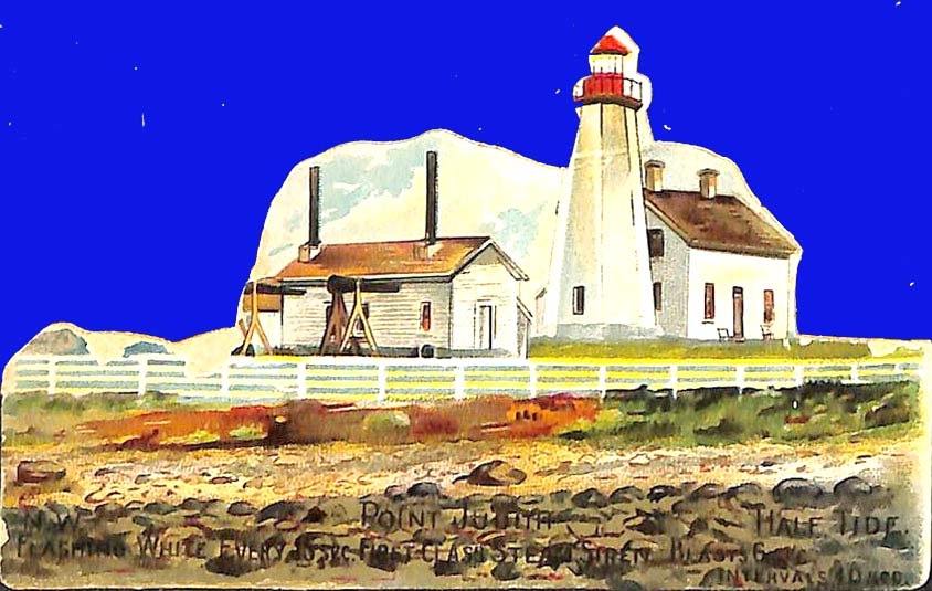Point Judith Lighthouse Postcard