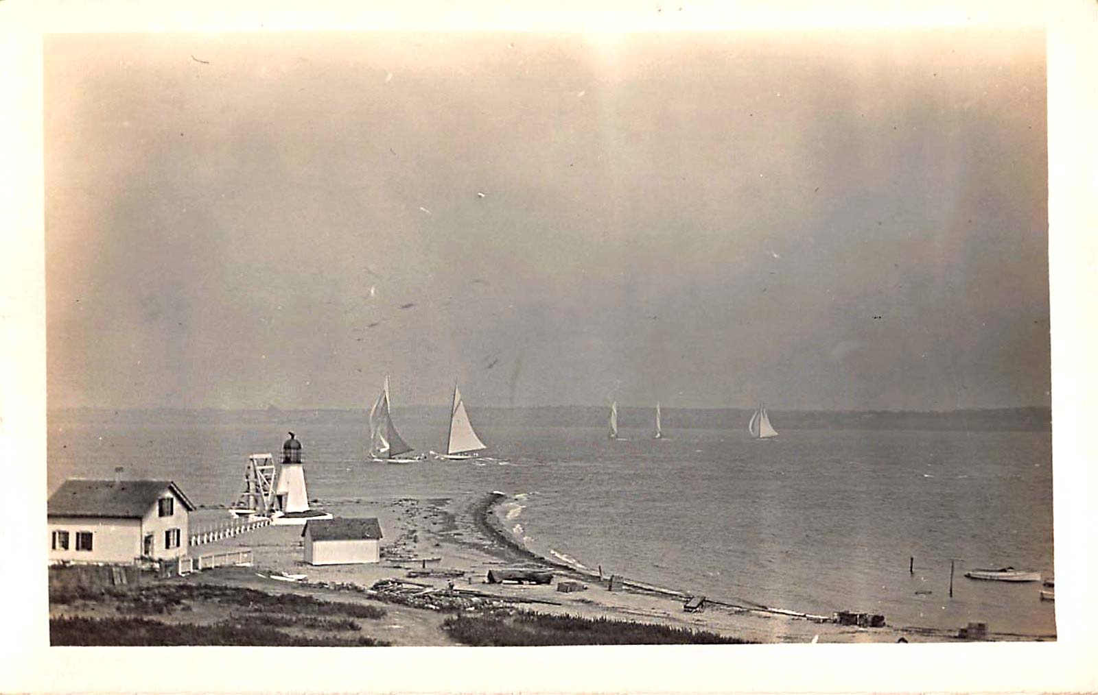 Prudence Island Lighthouse Postcard