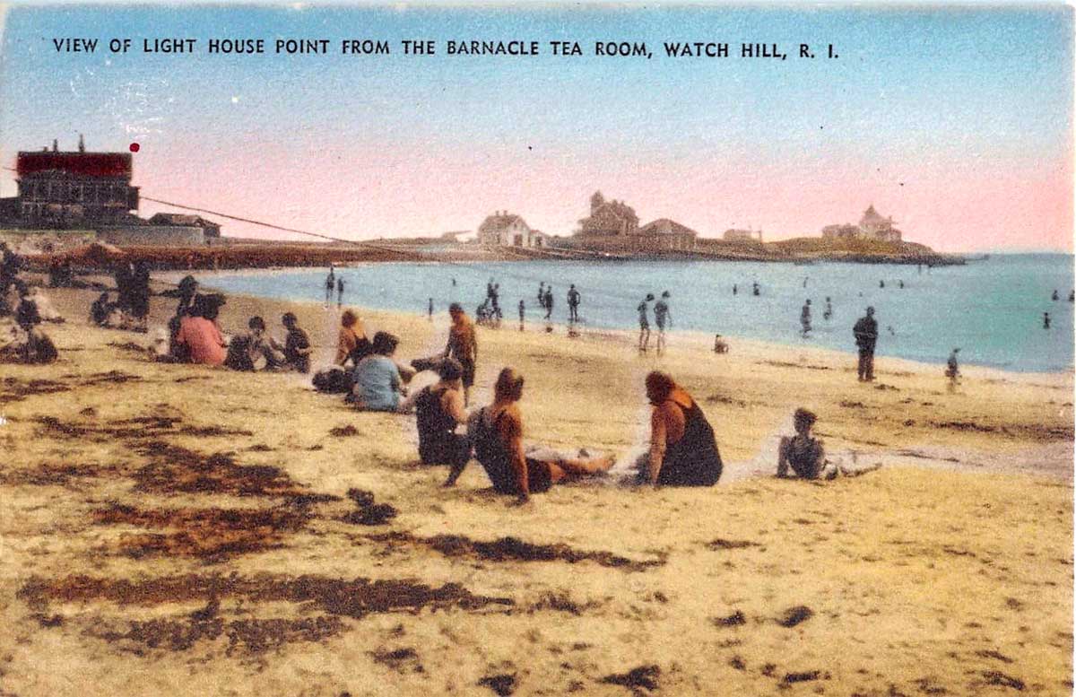 Watch Hill Lighthouse Postcard