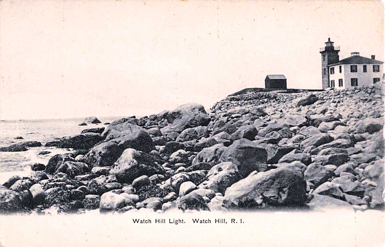 Watch Hill Lighthouse Postcard